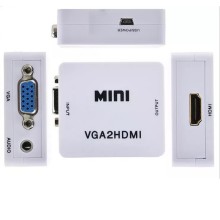 Convertisseur VGA vers HDMI 1080P avec Audio (VGA2HDMI)