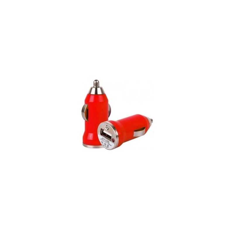 Mini Chargeur Allume Cigarette 1A 1 USB ACQUA Orange