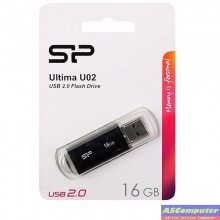 FLASH DISQUE 16GB SILICON POWER ULTIMA U02 USB 2.0