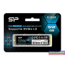 DISQUE DUR SSD SILICON POWER 512GB A60 PCIe M.2 2280 Gen3 x 4