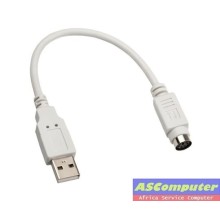 Câble Adaptateur USB InLine, prise USB A vers prise PS/2 - 20 cm