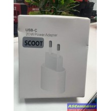 SCOOT 20W POWER ADAPTER USB-C
