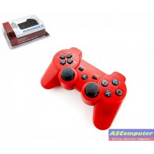 MANETTE DE JEUX ADAPTABLE POUR PLAY STATION 3 ROUGE