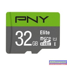 CARTE MÉMOIRE MICRO-SD PNY 32Go ELITE CLASS 10-100MB/S