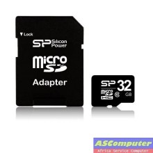 MICRO SDHC 32 GB + ADAPTATEUR SILICON POWER