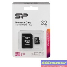 MICRO SDHC 32 GB + ADAPTATEUR SILICON POWER