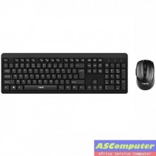 CLAVIER AVEC SOURIS SANS FIL HAVIT KB260GCM