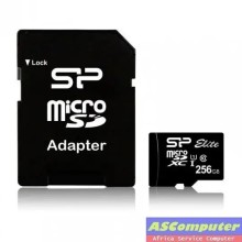 MICRO SDXC 256 GB + ADAPTATEUR SILICON POWER CLASS10