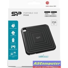 Disque SSD externe Silicon Power PC60 - 256Go USB 3.2