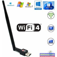 Adaptateur WiFi USB 802.11b/g/n 300Mbps AVEC ANTENNE