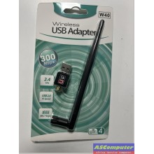 Adaptateur WiFi USB 802.11b/g/n 300Mbps AVEC ANTENNE