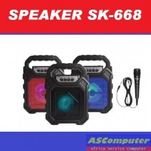 HAUT PARLEUR BLUETOOTH SK-668 NOIR