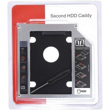 copy of CADDY EXTENSION 2ème DISQUE HDD OU SSD 2.5" POUR PC PORTABLE ( SLIM 9.5mm)