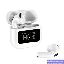 Écouteurs intra-auriculaires Aspor A629 Bt5.3 Airbuds PRO avec écran tactile et fonction de suppression du bruit