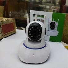 Caméra de surveillance IP WiFi HD 1080P, 3 antennes, amélioration du Signal, Audio bidirectionnel, Vision nocturne